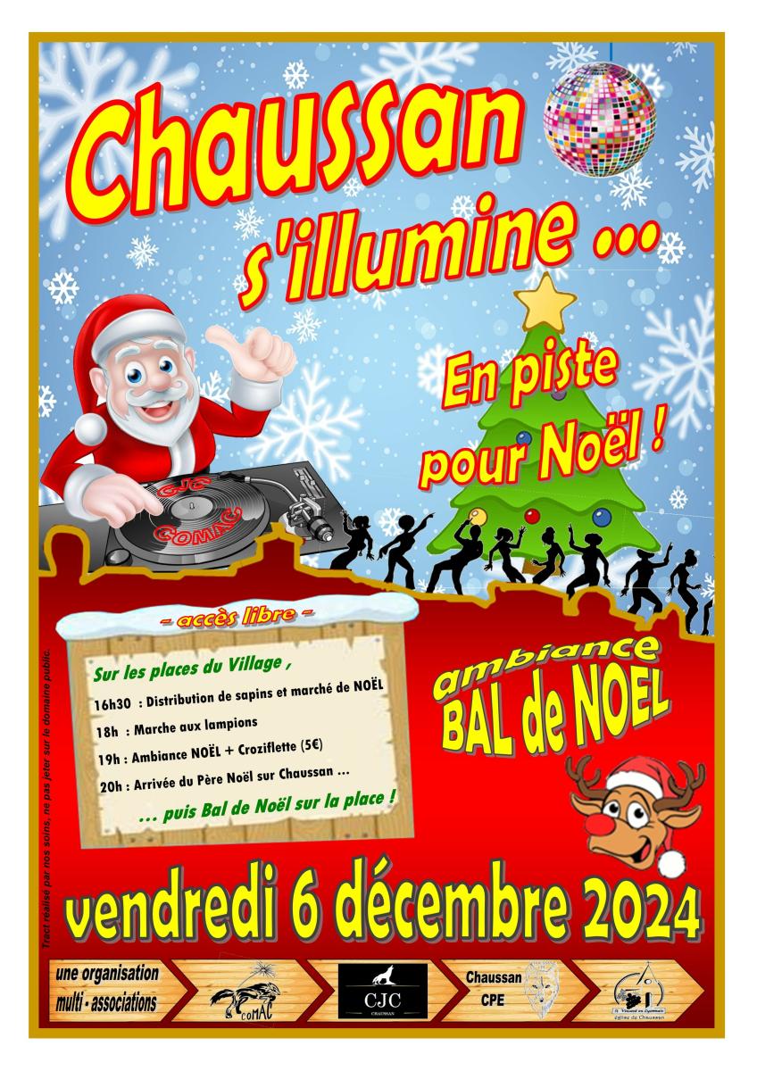 SOIREE DE NOEL A CHAUSSAN