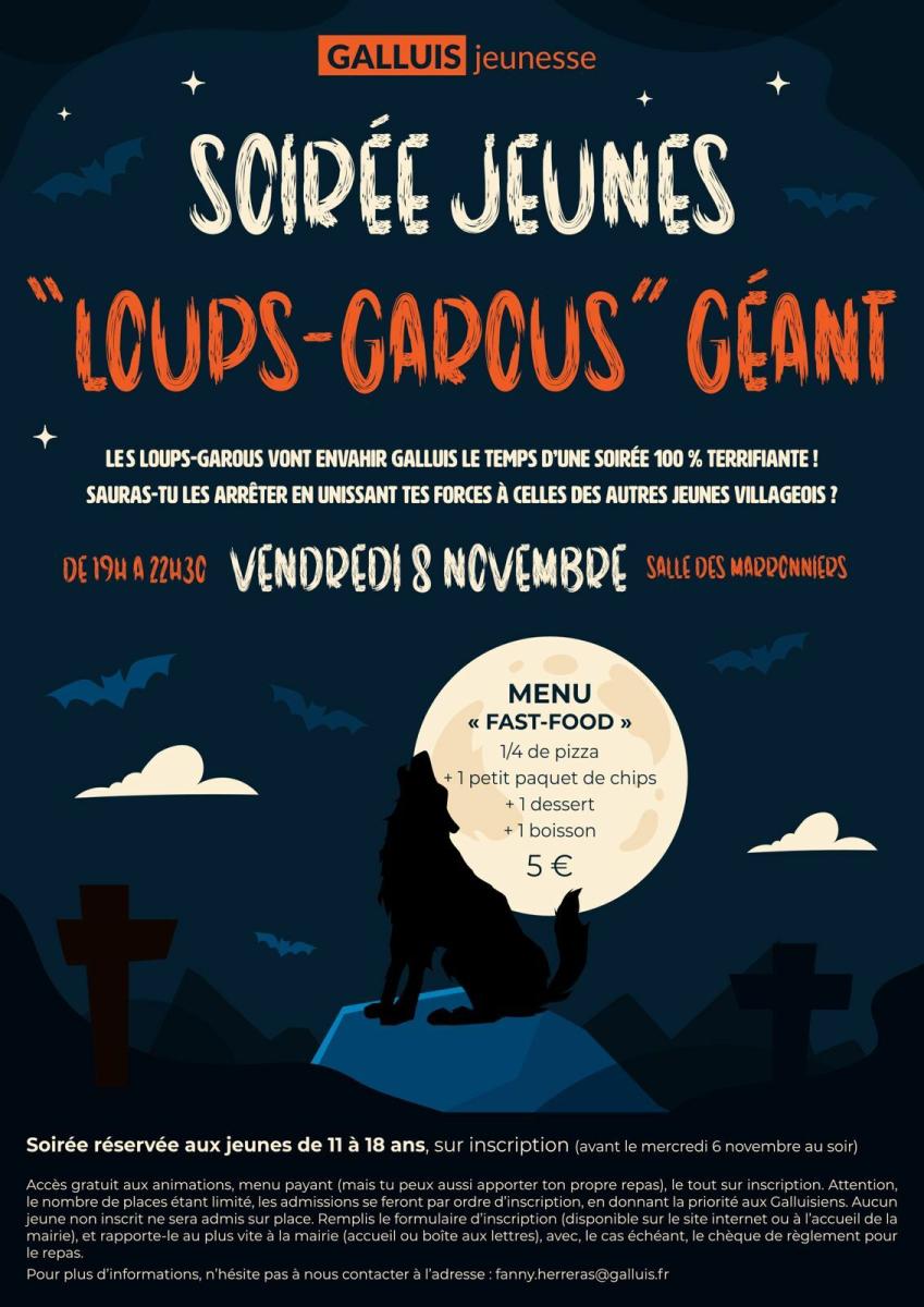 Soirée jeunes spéciale Halloween