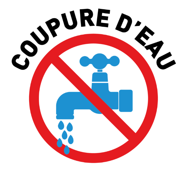 Avis de coupure d'eau le jeudi 14 novembre 2024