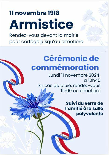 COMMEMORATION DU 11 NOVEMBRE