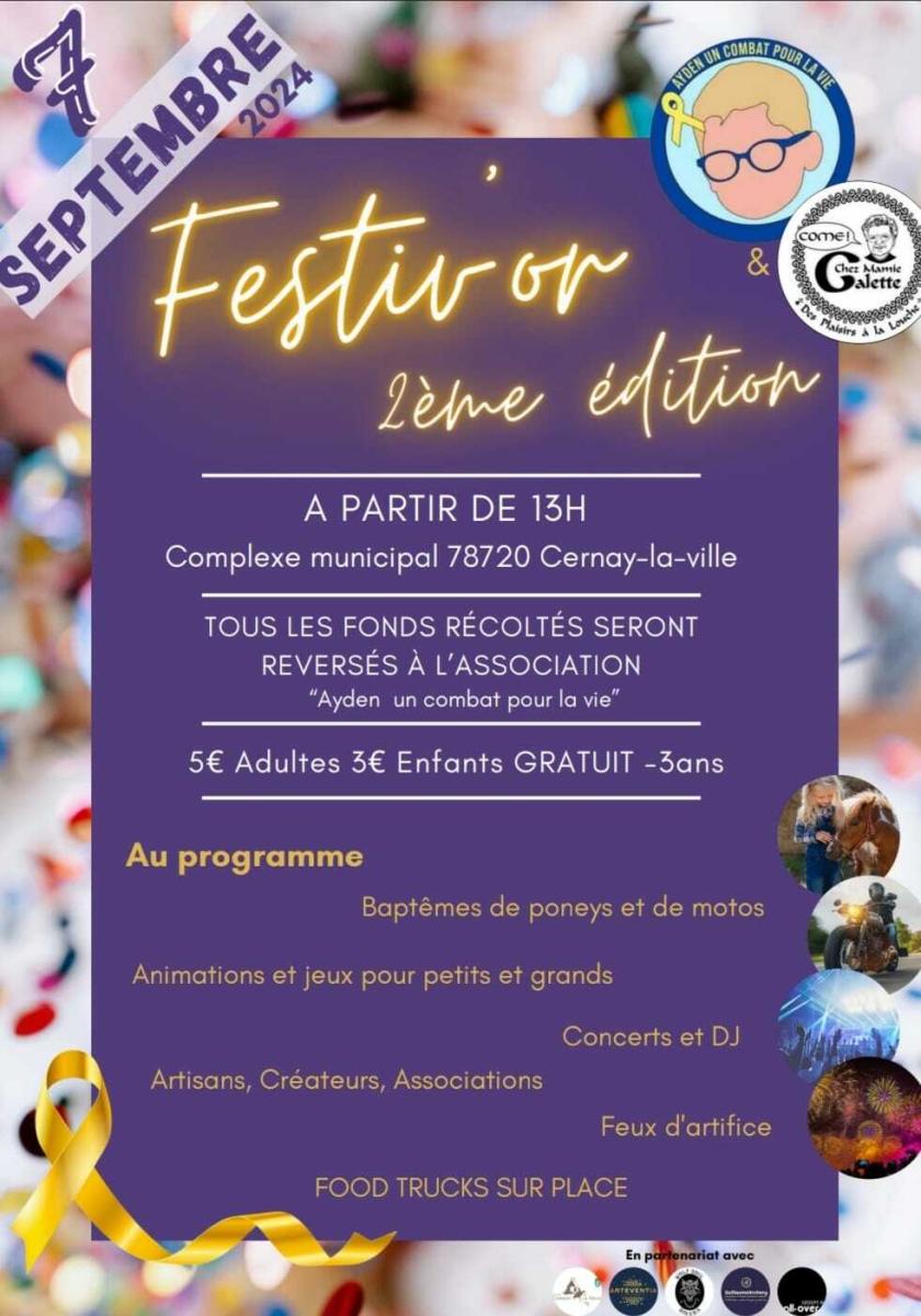 Samedi 7 septembre : Festiv'Or 2ème édition (1/1)