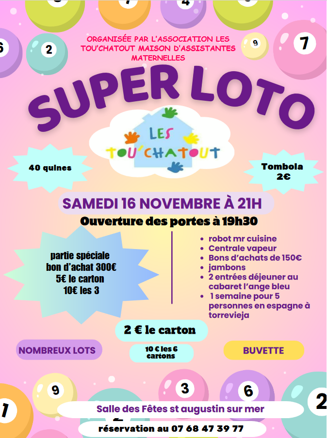 Super Loto - Samedi 16 novembre