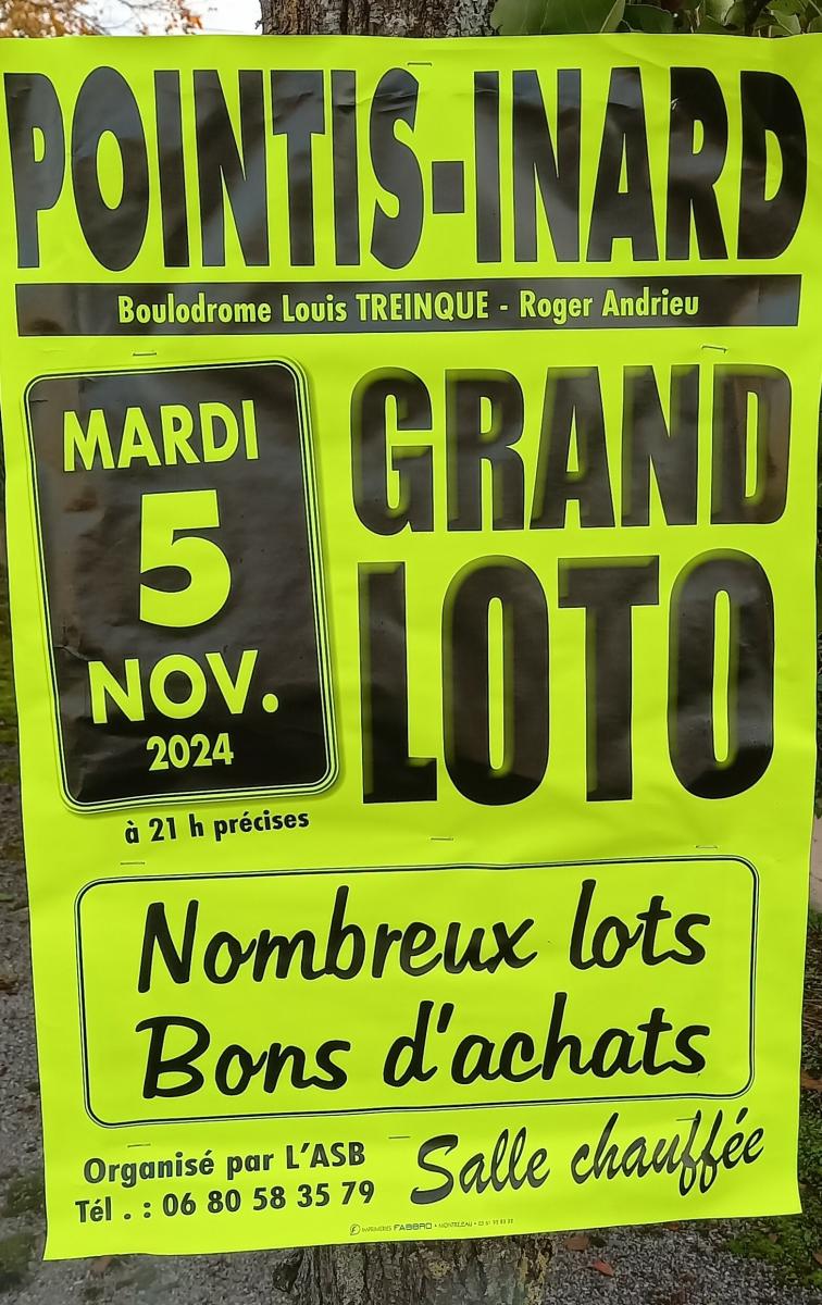 Reprise des lotos de la pétanque