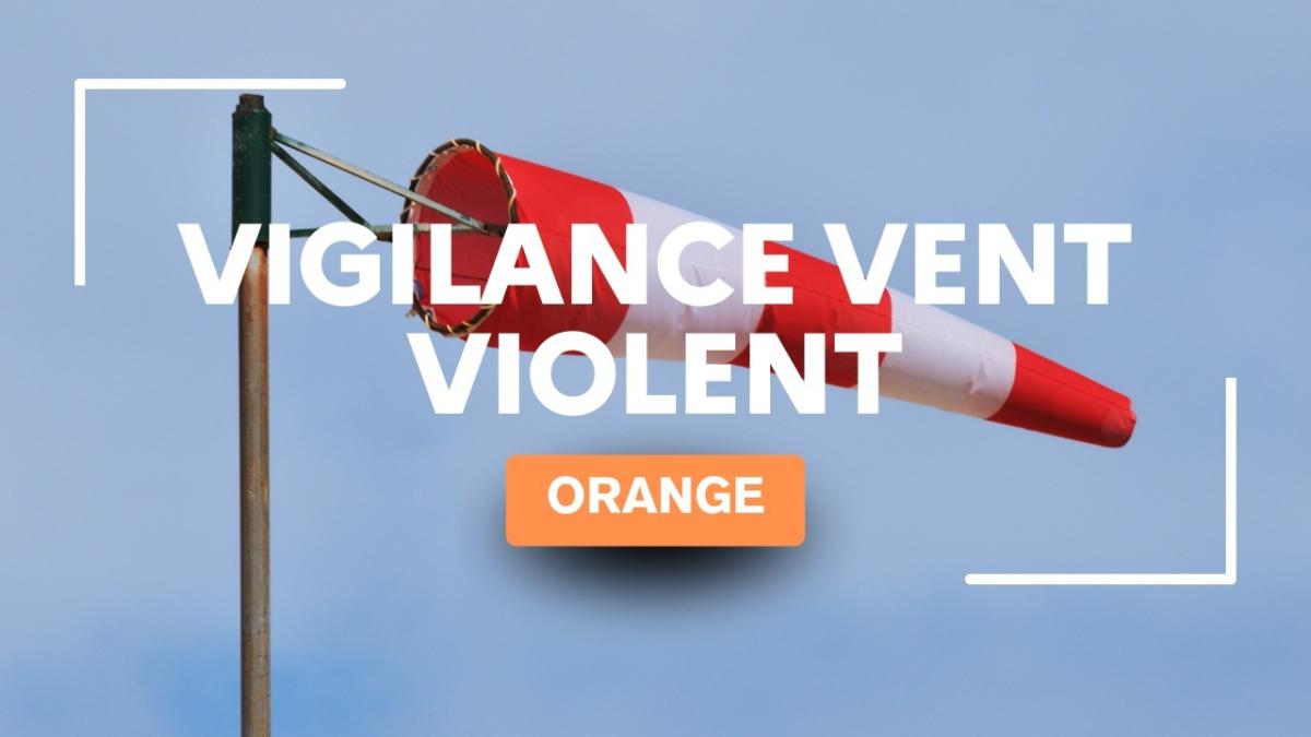 Alerte météorologique - Vigilance vent violent