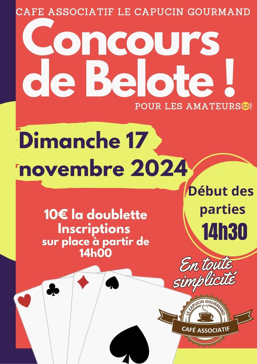 CONCOURS DE BELOTE