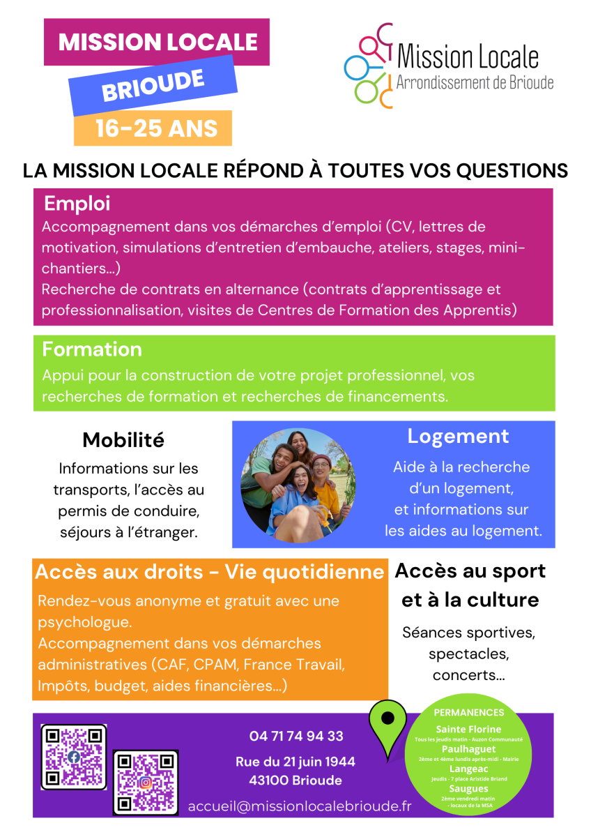 Mission Local de Brioude