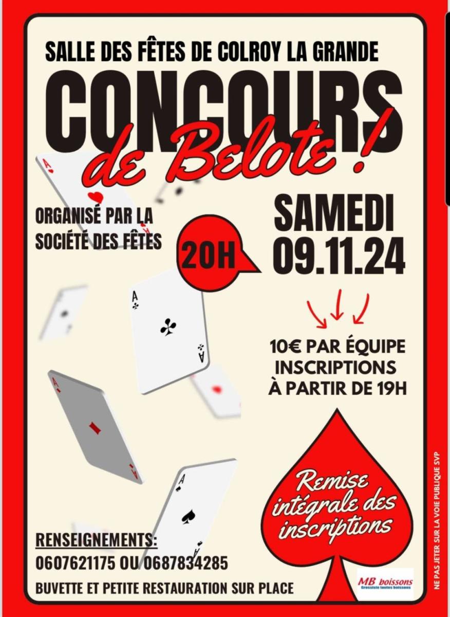 Concours de belote