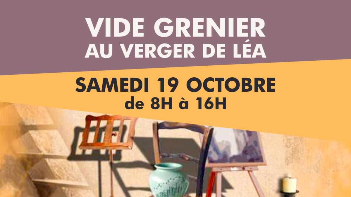 Vide grenier au Verger de Léa - Samedi 19 octobre