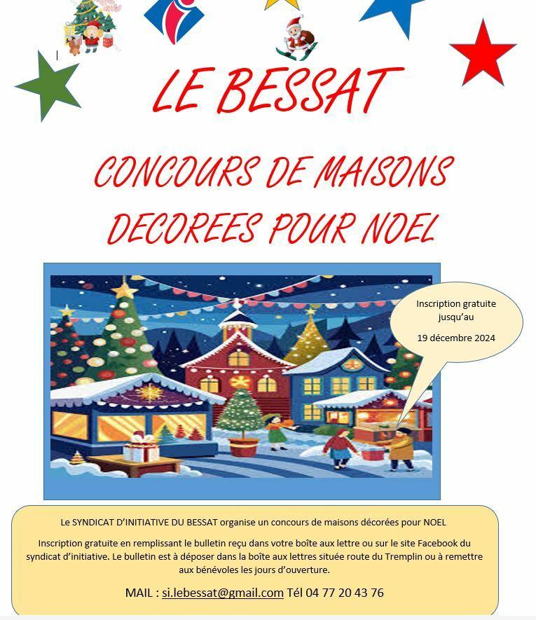 CONCOURS DE MAISONS DECOREES POUR NOEL