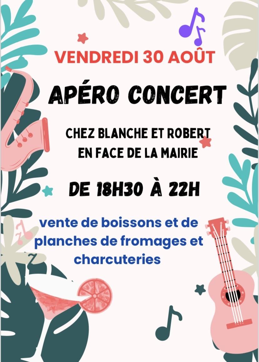 Apéritif concert 🎵 ce vendredi au Tiers lieu