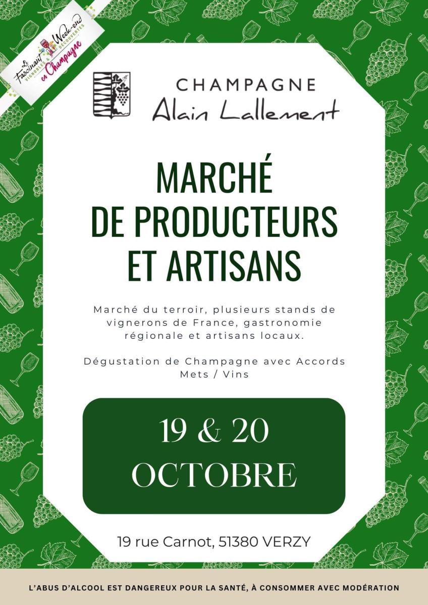 Marché des producteurs et artisans Champagne Alain Lallement (1/1)