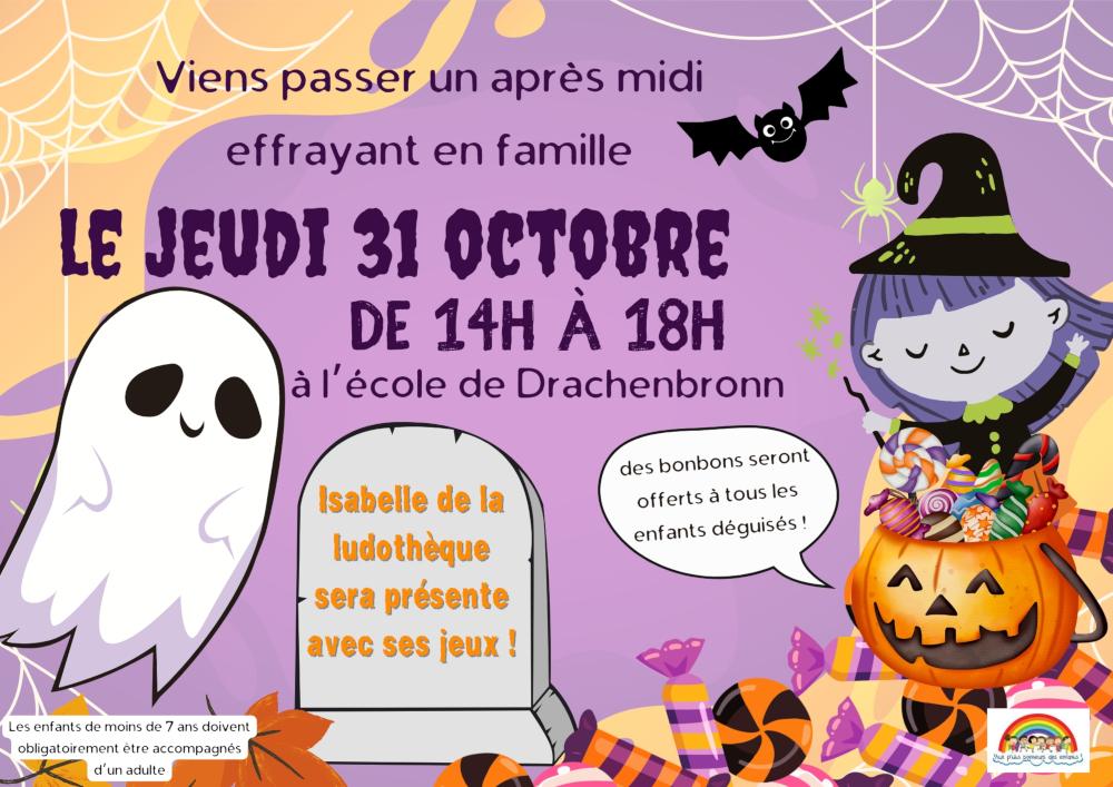 jeux en groupe pour Halloween