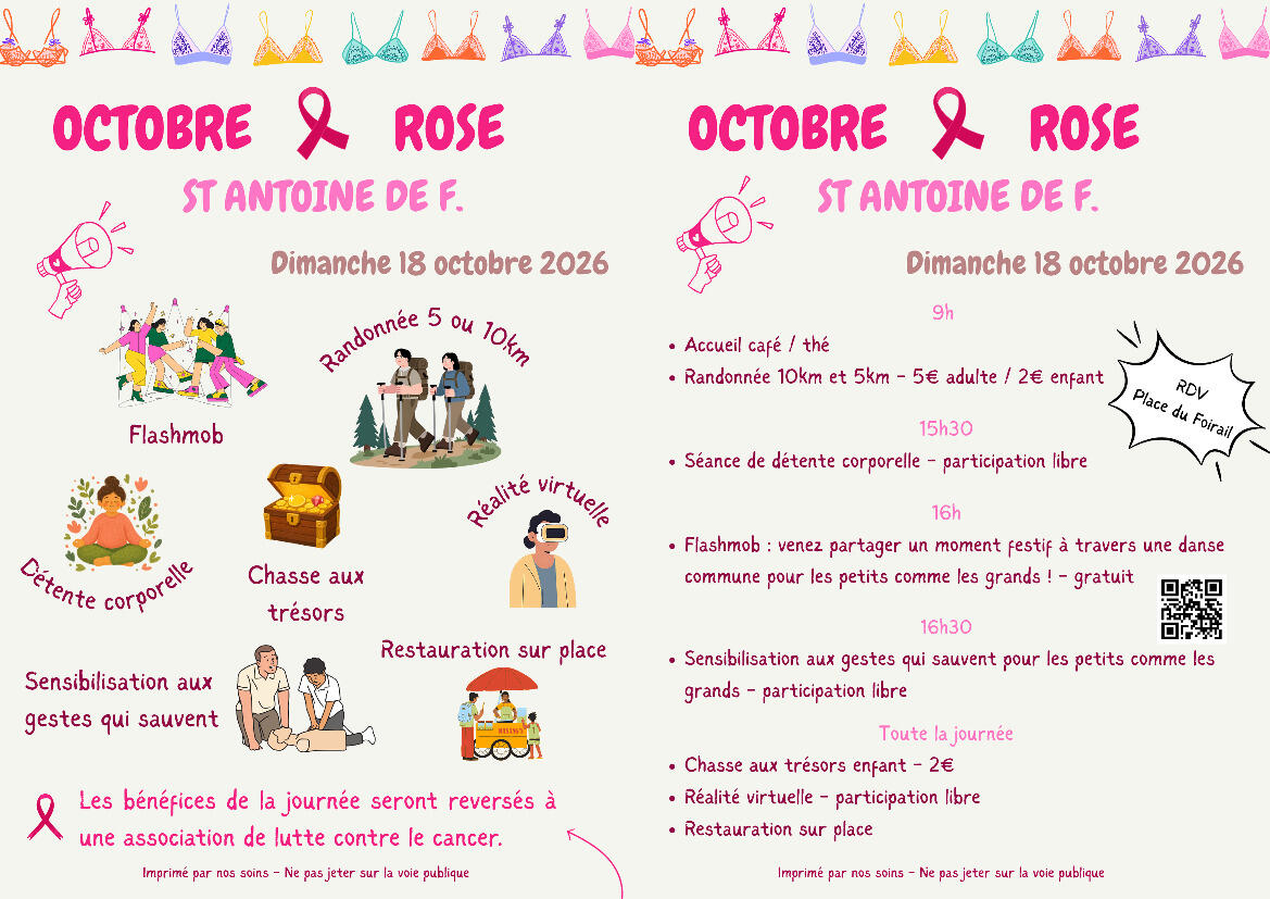 "Faites du tri pour Octobre Rose"