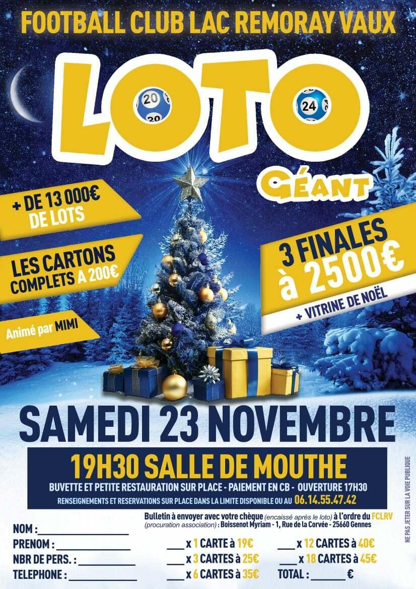 Loto du foot Remoray-Vaux