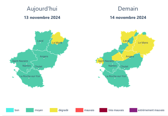 Indice de qualité de l'air