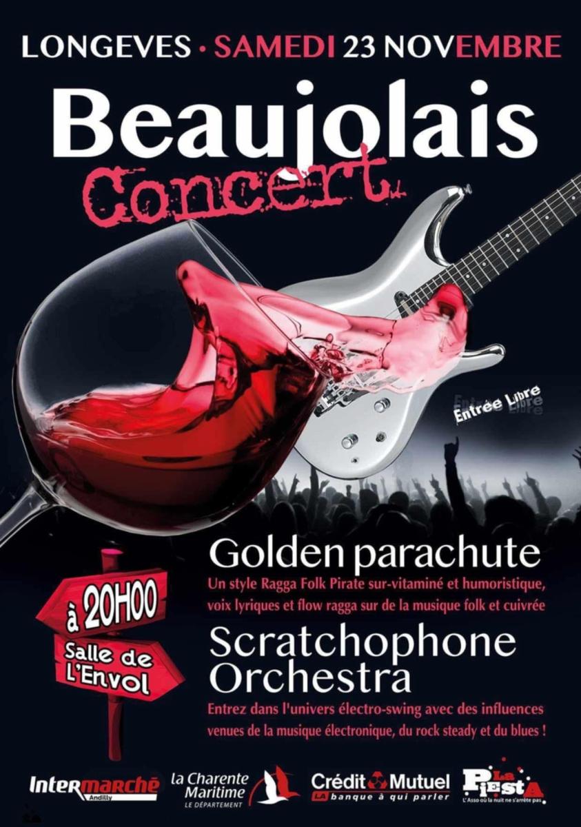 Soirée-concert Beaujolais, c'est ce soir !