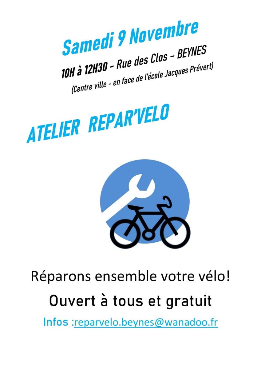 Repar’ Vélo à Beynes