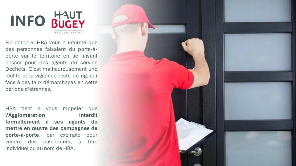 INFO HBA - alerte porte-à-porte & démarchage frauduleux