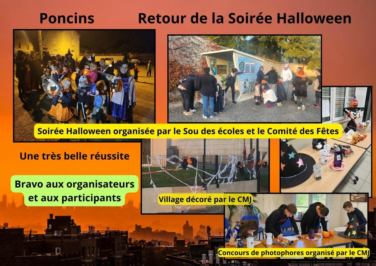 Retour de la soirée Halloween