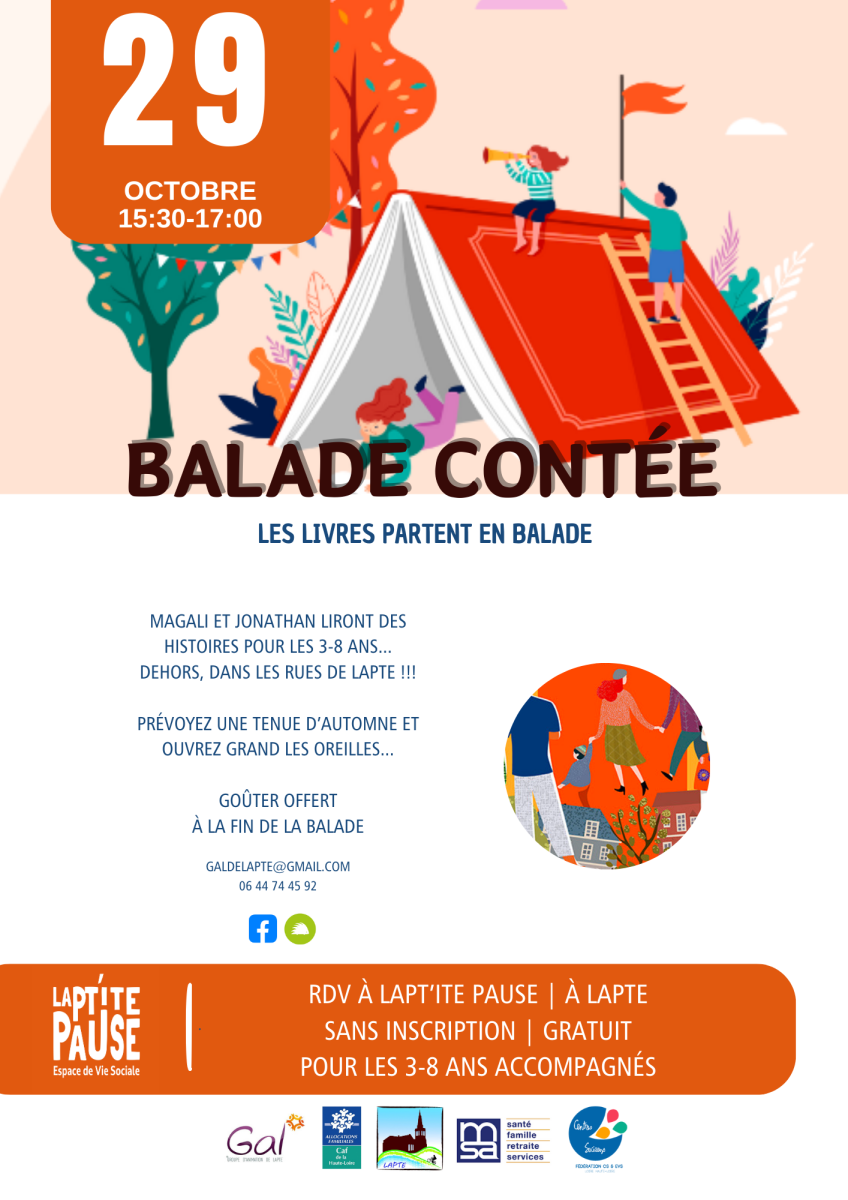 GAL DE LAPTE -  LAPT'ITE PAUSE : Balade contée