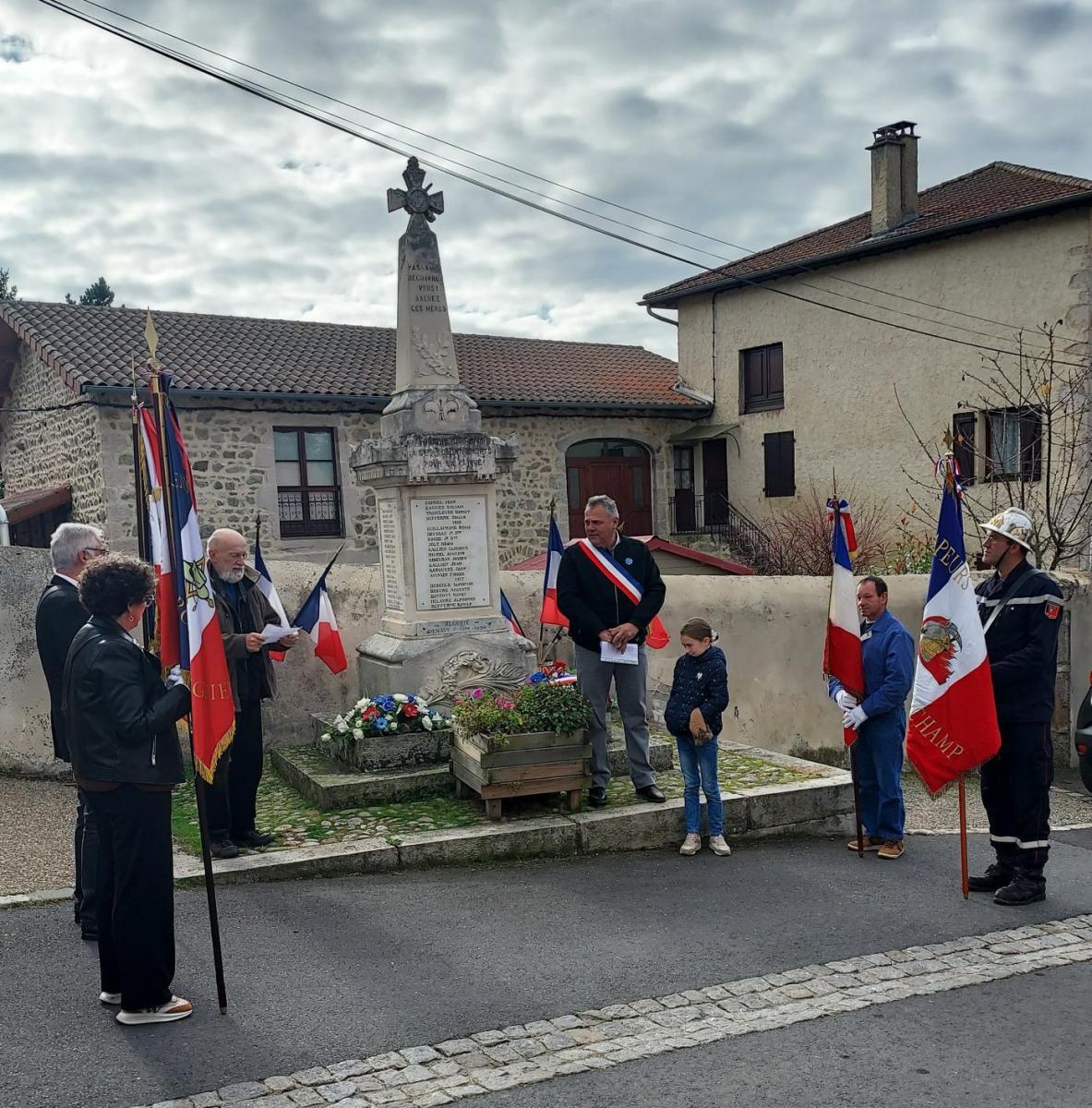 Commémoration de l'Armistice du 11 Novembre 1918