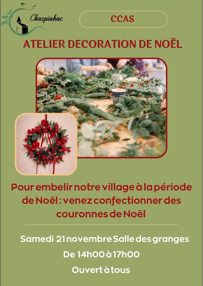 🎄 Atelier de Noël 🎄