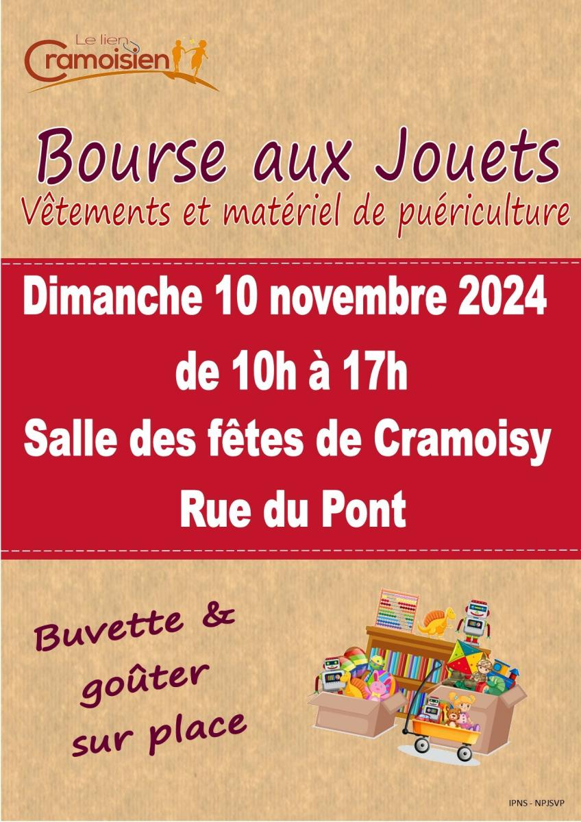 Bourse aux jouets, vêtements et puériculture