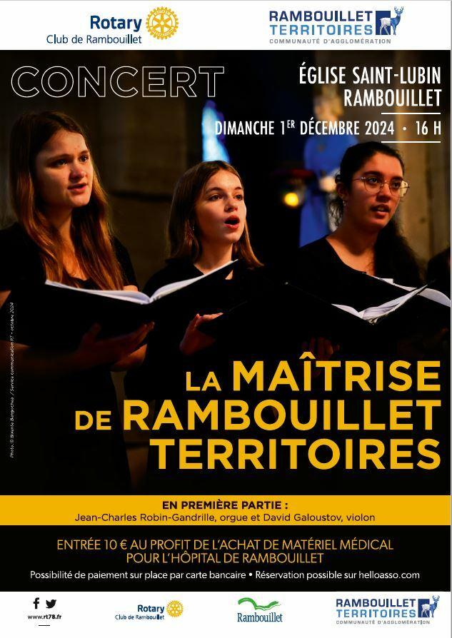 Concert La Maîtrise de Rambouillet Territoires