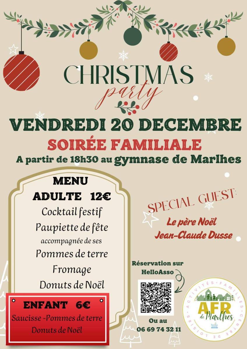 20 décembre soirée familiale AFR