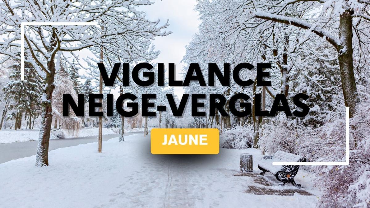 🟡Vigilance jaune neige/verglas🟡