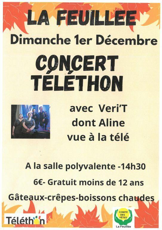 Concert au profit du Téléthon