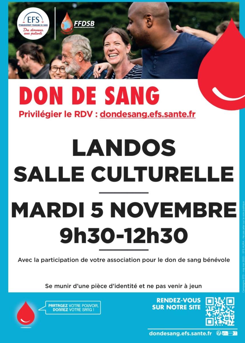 Collecte de sang