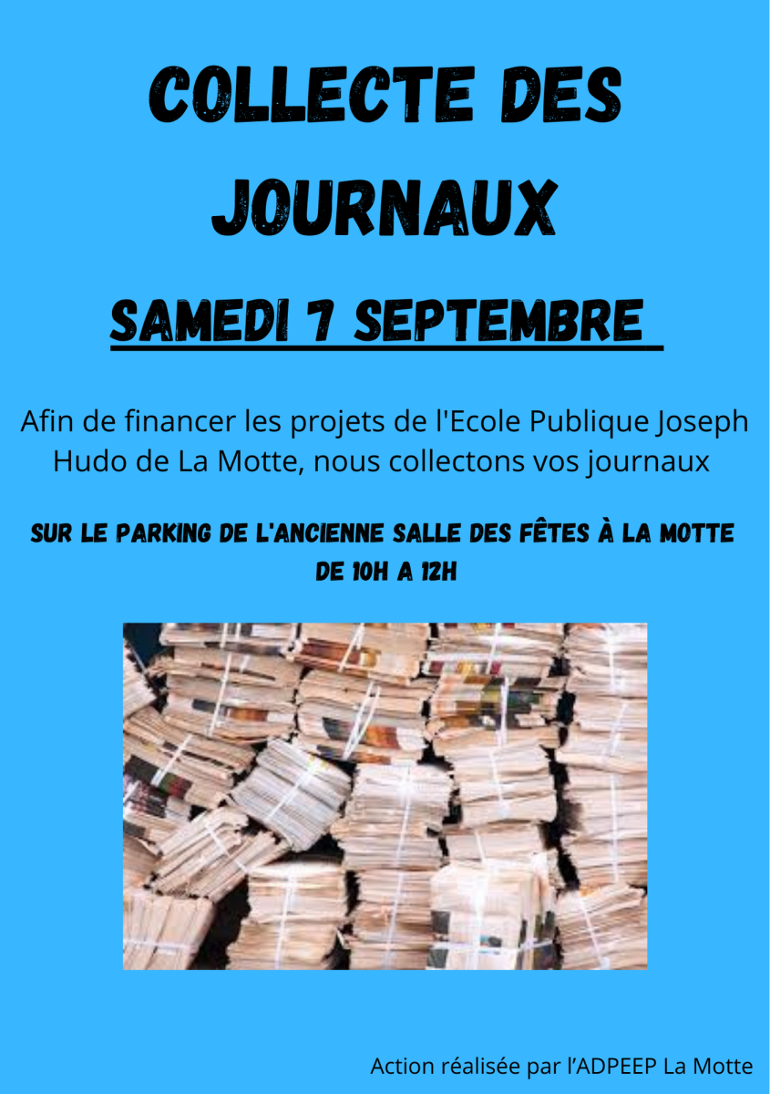 Collecte des journaux