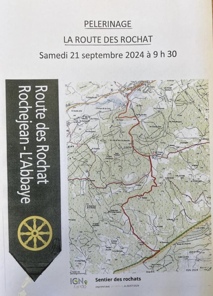 Pèlerinage : La route des Rochats (1/1)