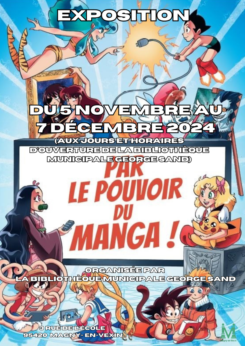 [Exposition] Par le pouvoir du manga