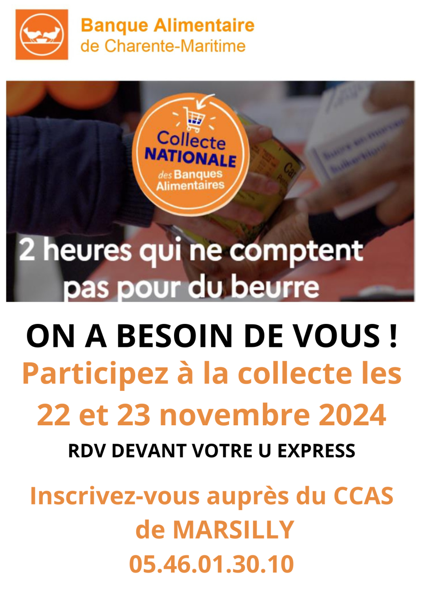 Collecte de la Banque Alimentaire