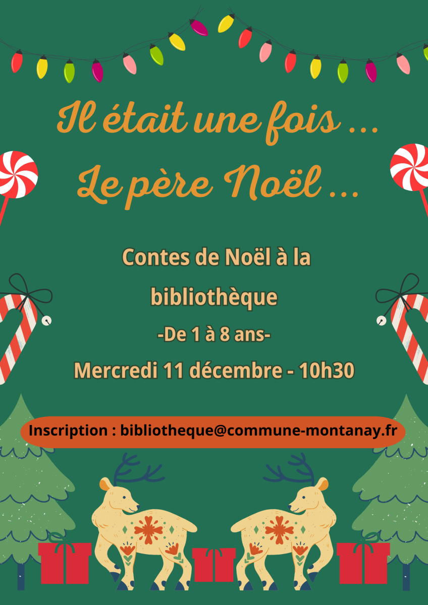 Contes de Noël à la bibliothèque 🎅📚