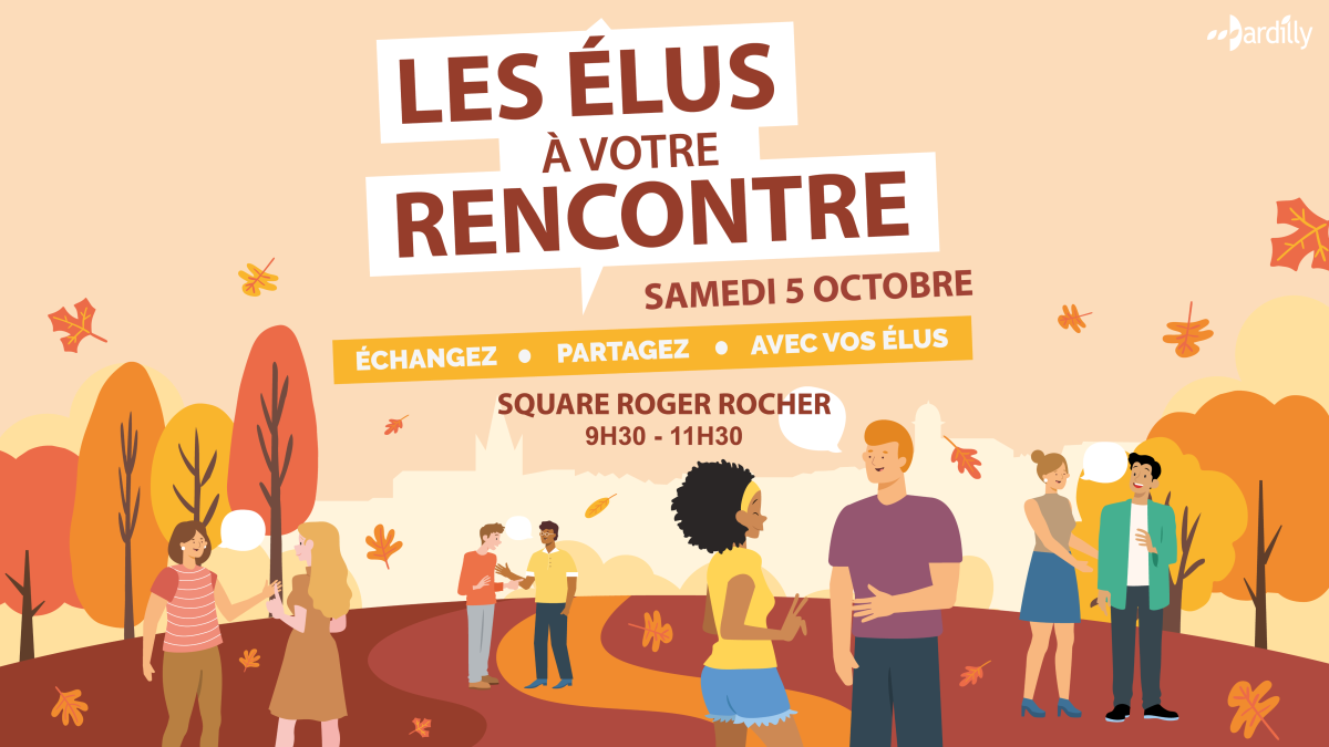 Les élus à votre rencontre 💬