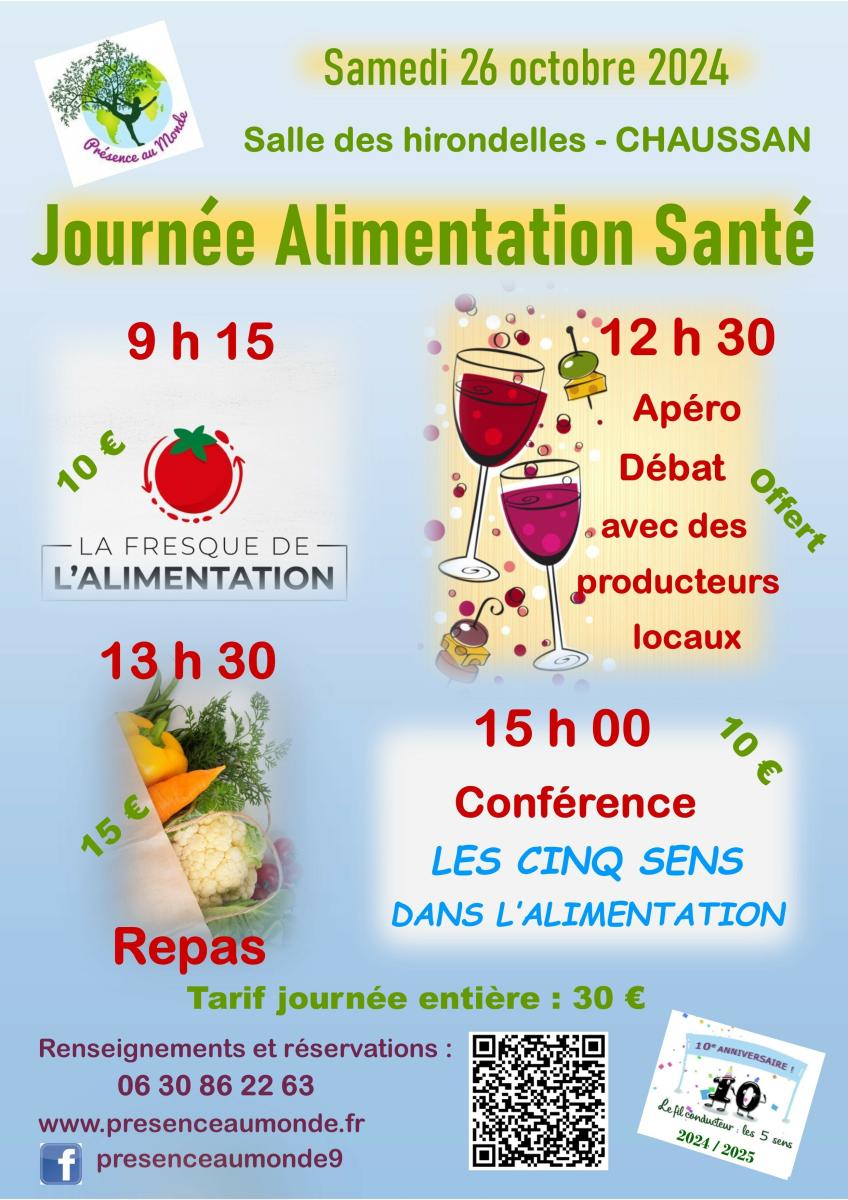 PRESENCE AU MONDE - JOURNEE ALIMENTATION SANTE