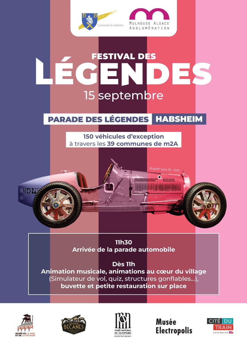 🚗 Festival des Légendes à Habsheim, dim. 15 sept. (1/1)