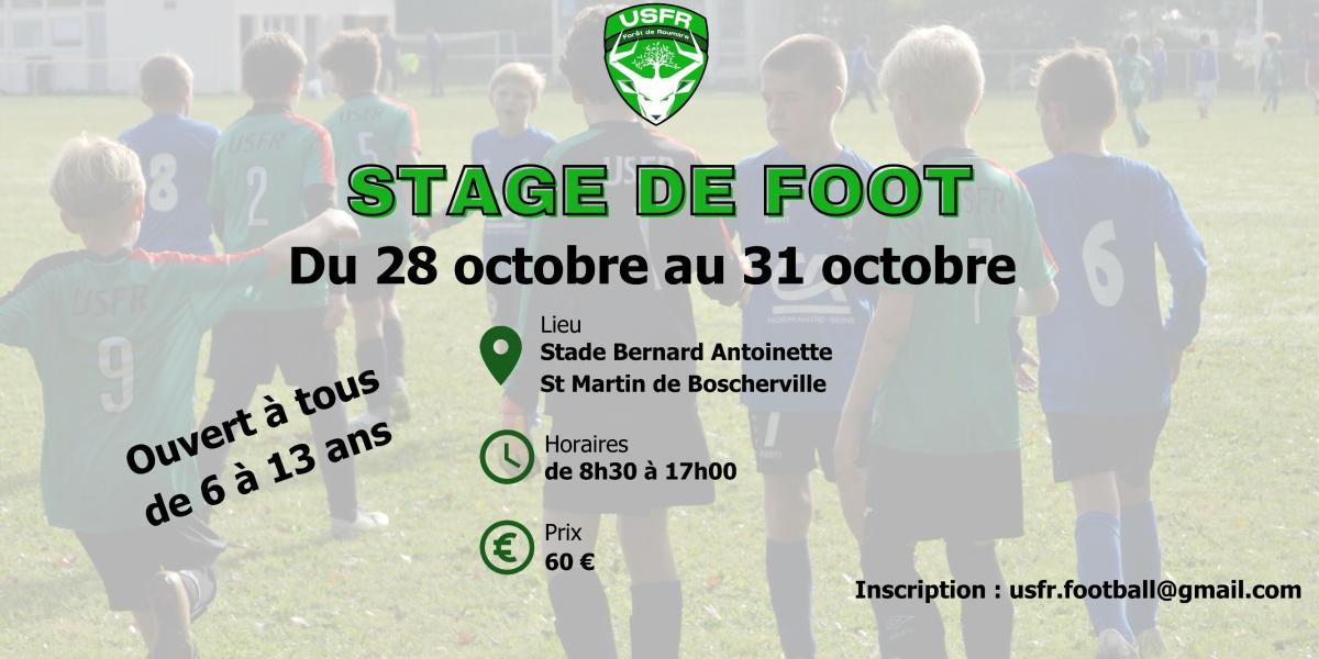 USFR - stage de football