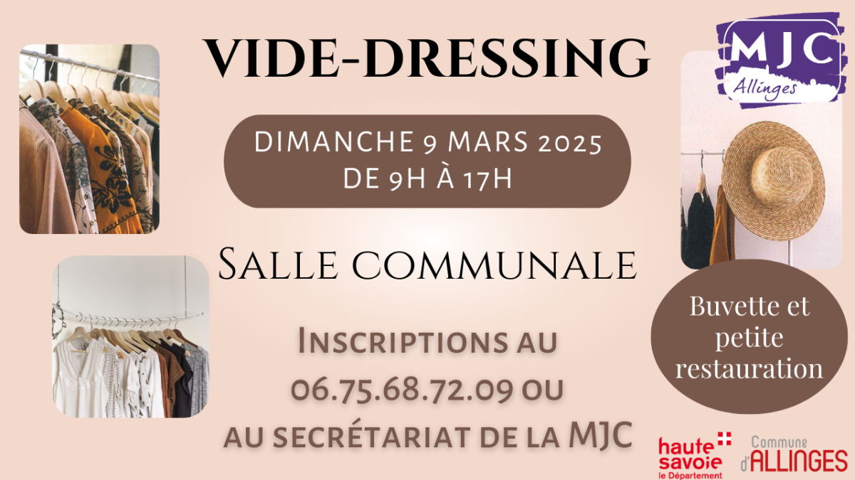 Vide-Dressing de la MJC