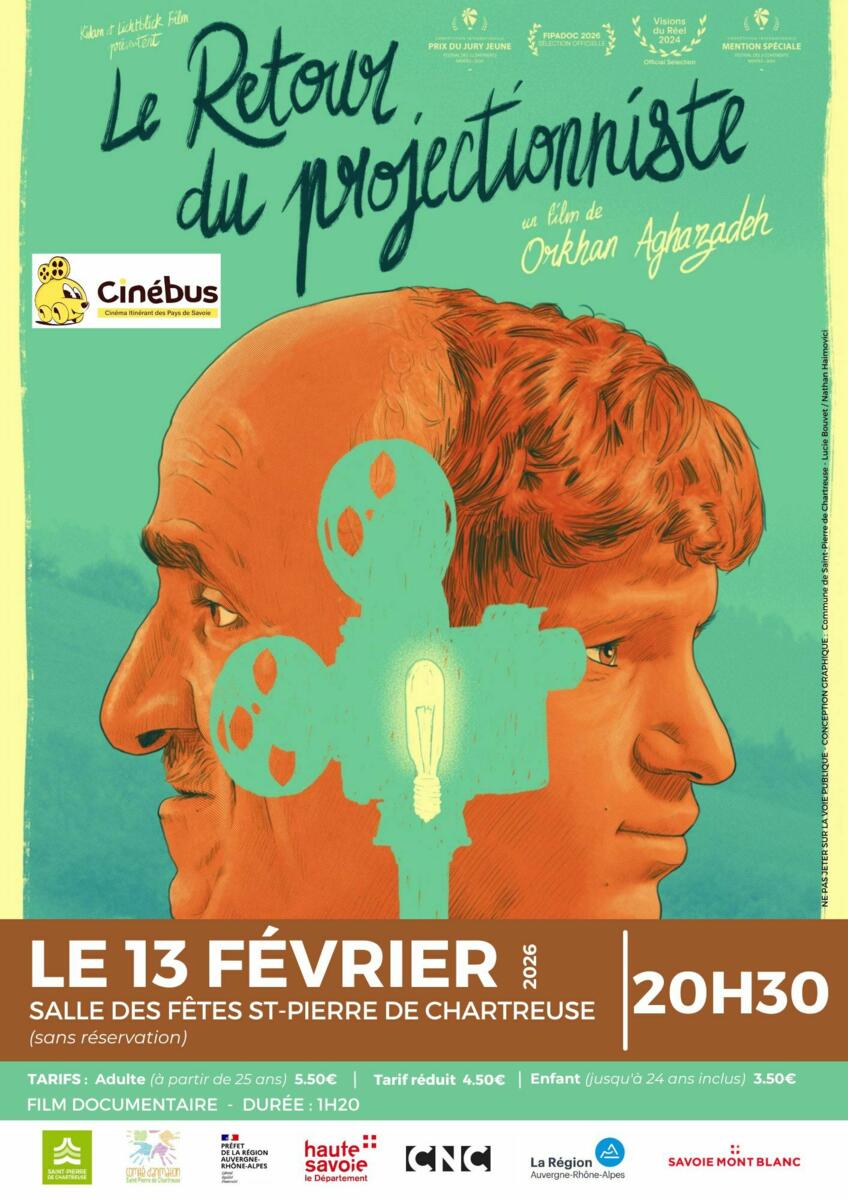 SÉANCE CINÉBUS À SAINT-PIERRE DE CHARTREUSE