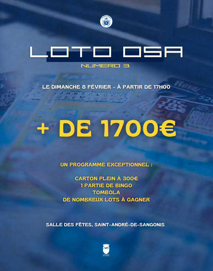 Loto de l'Olympique Saint-Andréen