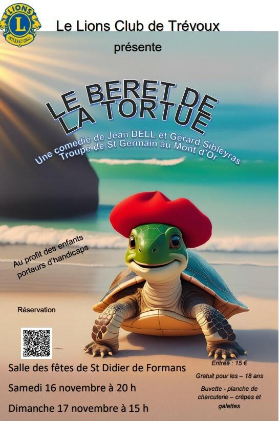 THÉÂTRE TOUT PUBLIC " LE BÉRET DE LA TORTUE"