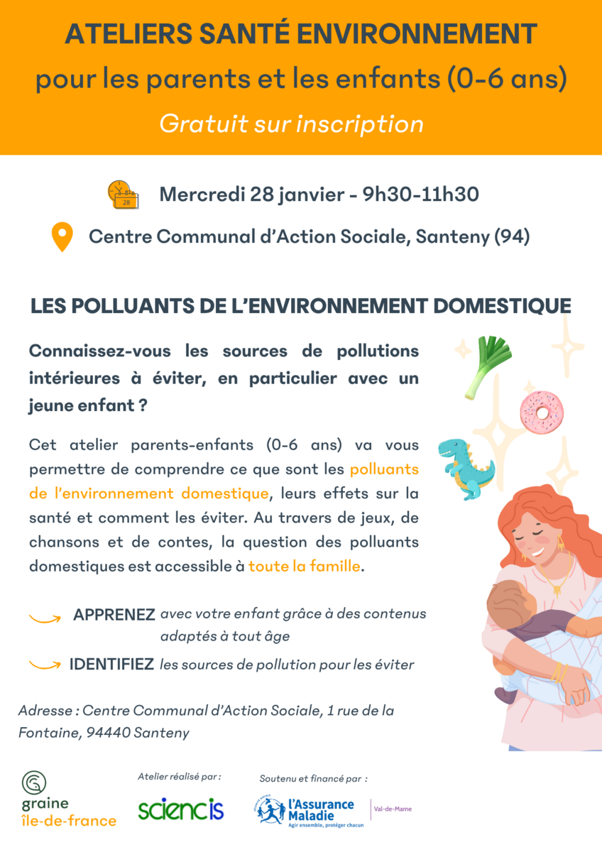 Atelier parentalité - Santé environnement