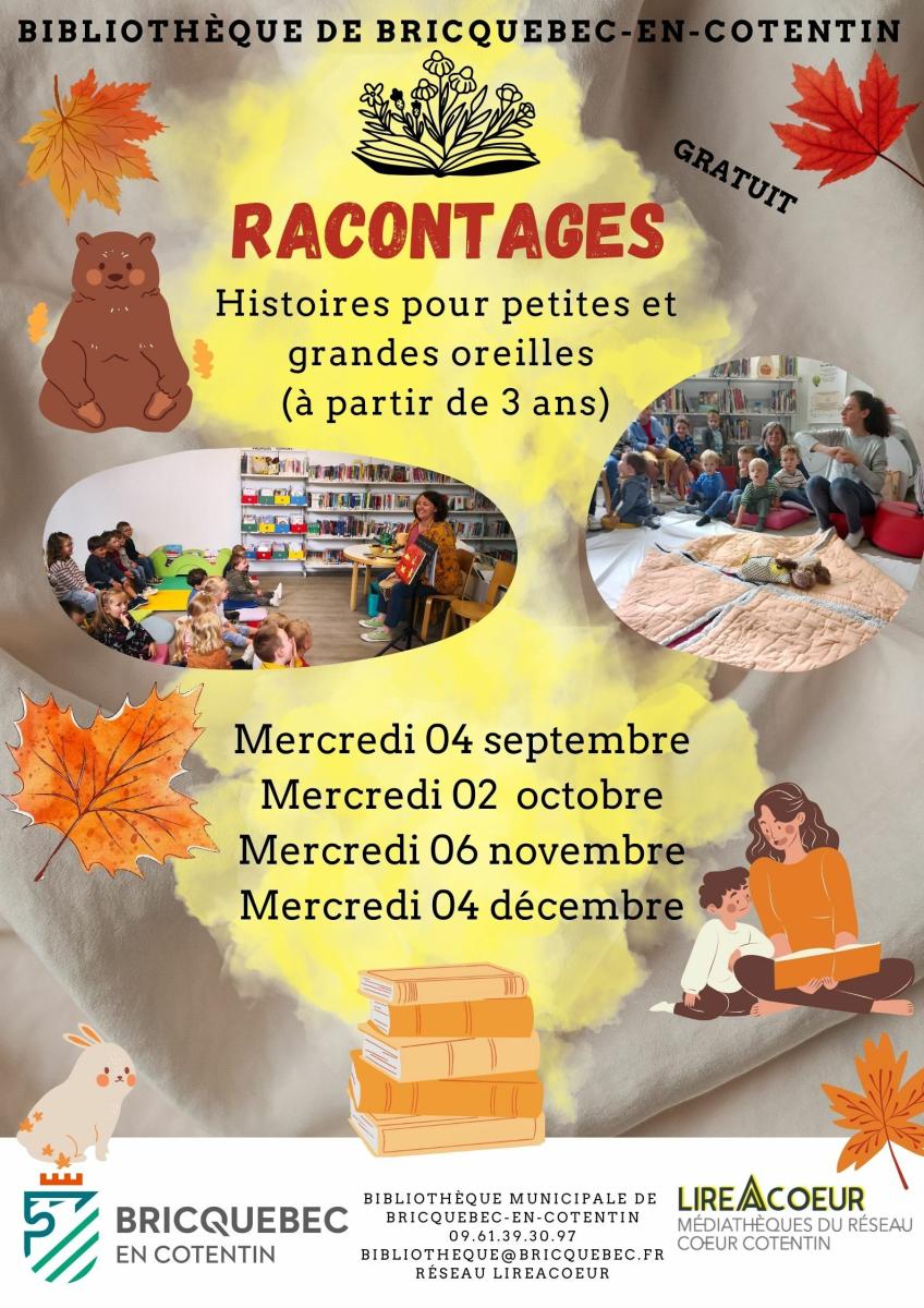 Racontages à la bibliothèque