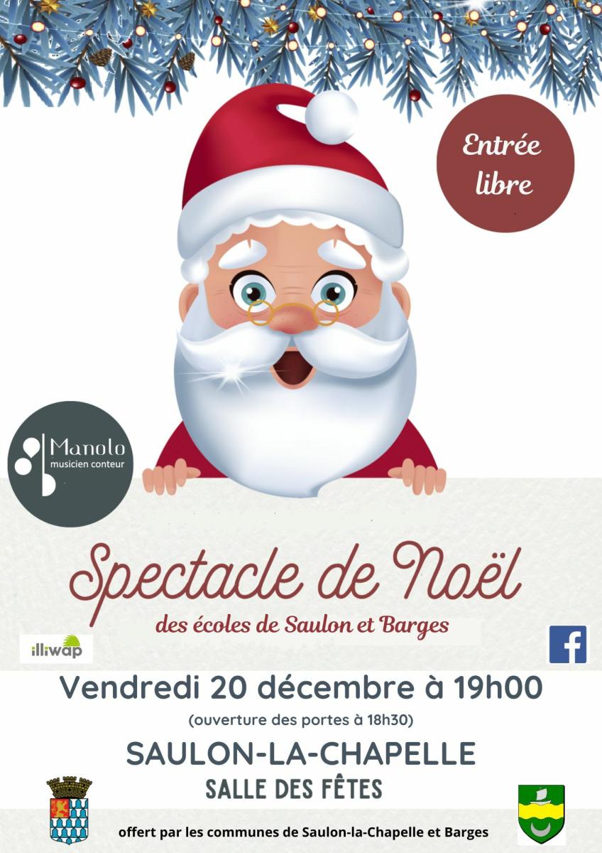 Spectacle de Noël des écoles