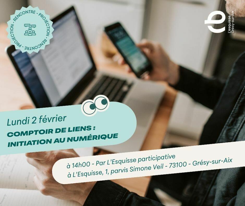 Comptoir de liens - initiation au numérique