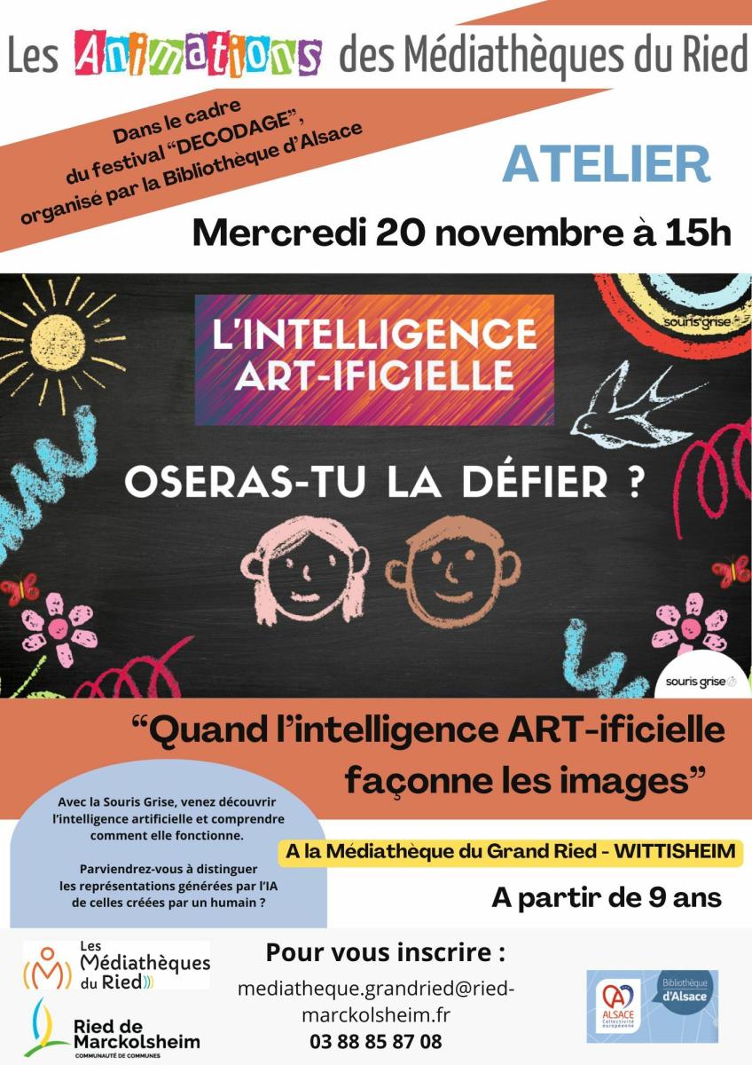 Atelier Intelligence Art-Ifcielle - WITTISHEIM